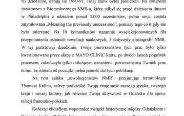 Laudacja prof. J.D. de Certainesa-str. 3