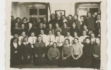 Gwiazdka Katolickiego Stowarzyszenia Młodzieży Żeńskiej 3.01.1937 r. Z archiwum Stanisława Pilarskiego 