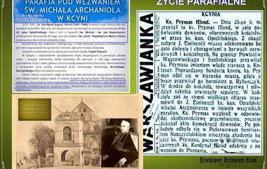 Kcyńskie dzwony. Nadesłał Roman Tadych 