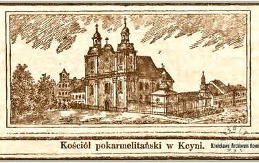 O kościele w 1897 r. w kalendarzu. Nadesłał Roman Tadych 