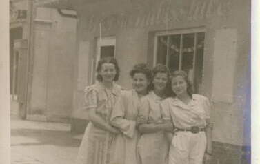 Międzyzdroje 1946 r. Z archiwum rodziny Dykier i Kosznik 