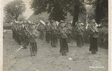 Ochronka w Kcyni, ok. 1946-47 r. Z archiwum A. Oratowskiej