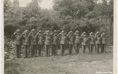 Ochronka w Kcyni, ok. 1946-47 r. Z archiwum A. Oratowskiej 