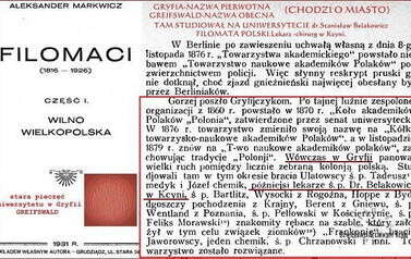 FILOMATA BELAKOWICZ. Nadesłał Roman Tadych 