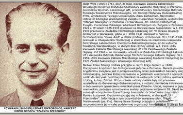 J&oacute;zef Wiza, mikrobiolog i lekarz. Nadesłał Roman Tadych 