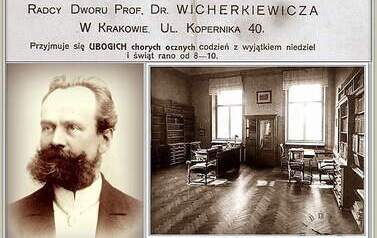 Dr Wicherkiewicz, okulista. Nadesłał Roman Tadych 