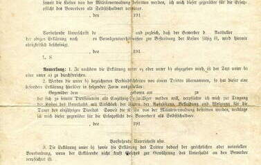 Świadectwo II - Weber - 1916 - str. 2. Z archiwum Zbigniewa Prusaka