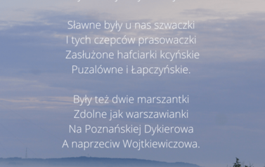 Piosenka o Kcyni, cz. 4. Autor: Tekla Pezacka. Z archiwum Grażyny Cieślik