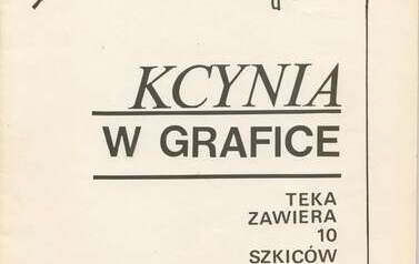 Kcynia w grafice. Teka zawiera 10 szkic&oacute;w Henryka Wojtasa. Nakładem M-GOK i KTK, maj 1991.
