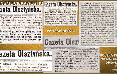 Gazetowe wieści z Olsztyna. Nadesłał Roman Tadych 