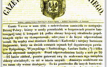 Kcynia 1848r. Nadesłał  Roman Tadych
