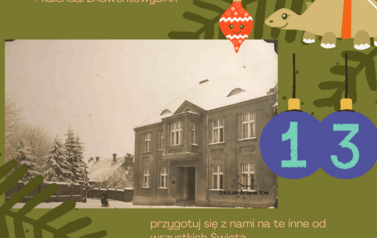 12.12.20 Podpis pod zdjęciem: Zima koło naszego domu, 1930 r. Z archiwum Barbary Sobowiec 