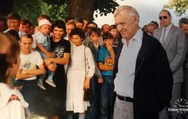 Wizyta premiera M. Rakowskiego. Z archiwum Artura Kubiaka 