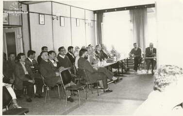 Pierwsza sesja Rady Miejskiej, 6.06.1990 r. Z archiwum Anny Oratowskiej 
