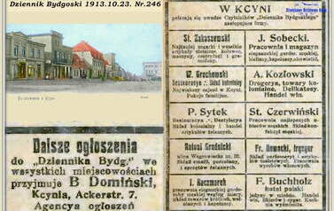 Firmy w Kcyni. Nadesłał Roman Tadych 