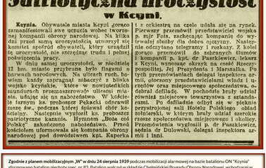 Batalion Obrony Narodowej w Kcyni. Nadesłał Roman Tadych 