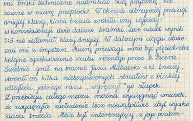 Przepisany artykuł Wojciecha Cieślewicza do umieszczenia w gazetce szkolnej, cz. 2.