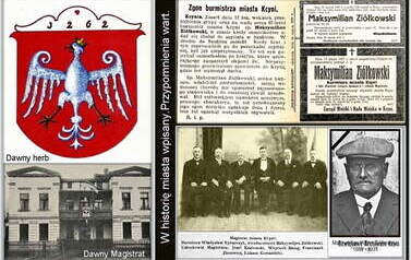 Burmistrz Maksymilian Zi&oacute;łkowski. Nadesłał Roman Tadych 