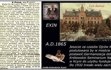 O Seminarium Nauczycielskim. Nadesłał Roman Tadych 