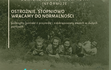 Ostrożnie wracamy do normalności. Zdjęcie z archiwum rodziny Dykier i Kosznik 