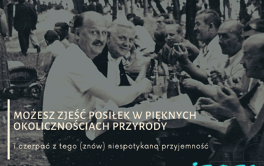Już można zjeść na powietrzu. Z archiwum Henryka Wesołowskiego 