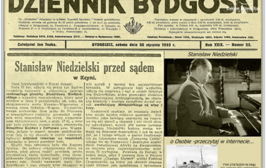 Niedzielski przed sądem w Kcyni. Nadesłał Roman Tadych 