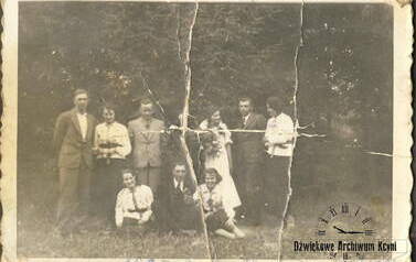 Podpis: 1937 r. Kcynia (nieczytelne słowo)