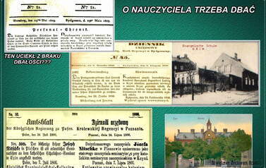 Nauczyciele w Kcyni i okolicy. Nadesłał Roman Tadych 
