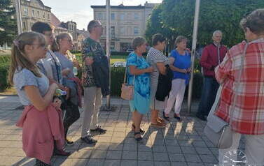 Spacer z historią, 4.08.21, fot. Iwona Hernet 