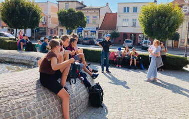 Uczniowie z Mycielewa na wycieczce w Kcyni 