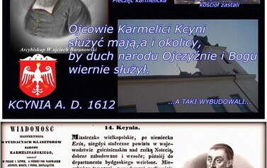 Karmelici w Kcyni. Nadesłał R. Tadych 