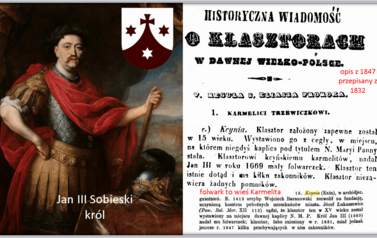O Karmelitach. Nadesłał Roman Tadych 