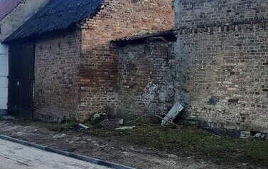 Piecewo, poniemieckie zabudowania. Fot. J. Makarewicz