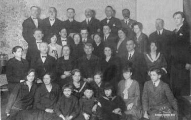 Marzec 1930 r. Ze stypy Wincentego Majewskiego. Z archiwum rodziny Majewskich 