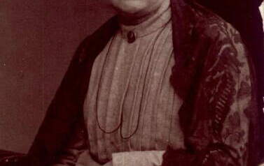 Ok. 1896 r. Prababka Anna Majewska z d. Derdzikowska, siostra Anieli. Z archiwum rodziny Majewskich 