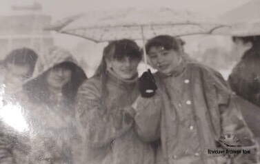Pierwszego maja 1985 r. w Kcyni spadł śnieg. Z archiwum Barbary Piątkowskiej