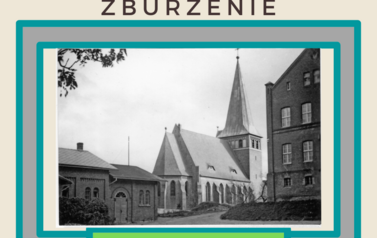 Zburzenie - widok na kości&oacute;ł ewangelicki - pierwszy spacer 