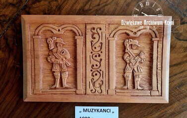 Płaskorzeźba Muzykanci