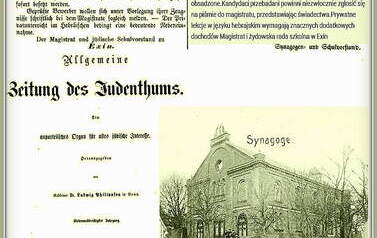 Ogłoszenie z Kcyni. Nadesłał Roman Tadych 
