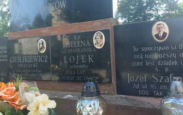 Grobowiec rodzinny Szafrańskich i Łojk&oacute;w. Fot. powierzona