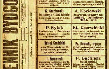 1913 firmy Kcynia. Nadesłał Roman Tadych 