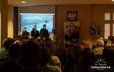 Jutro będzie padać - projekcja filmu. Fot. J. Makarewicz