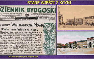 Wielka manifestacja w Kcyni. Nadesłał Roman Tadych 