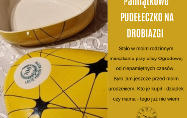Pamiątkowe puzderko. Własność Karola Nowackiego