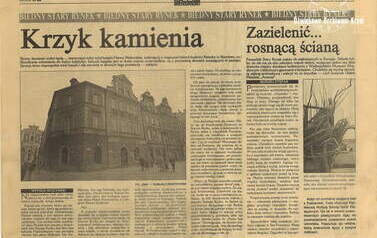 6. Artykuł napisany przez Witolda Wołyńskiego. Głos Wielkopolski, 30 kwietnia 1999, s. 32. Z archiwum Rafała Wołyńskiego 