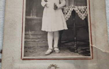 Izabela Kręcisz z d. Kmiotek - Kcynia, 1937 r. Z archiwum Grażyny Cieślik 