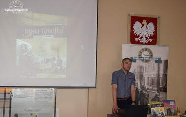 Mała kolejka - spotkanie z Michałem Jankowskim, 25.05.2023 r.