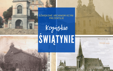 Kcyńskie świątynie. Kolaż.