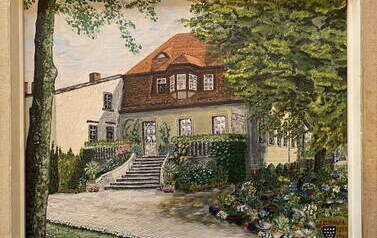 Pałac w Żurawi. Autor: Bernd von Buelow. Rok nieznany. Własność prywatna 