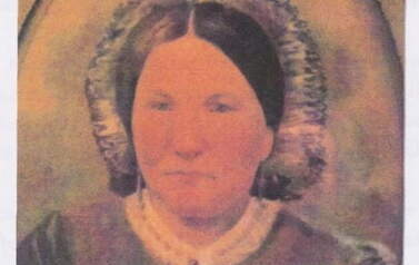 Portret Racheli, matki Ernestyny. Ernestyna zabrała go ze sobą w podr&oacute;ż do Ameryki. 
